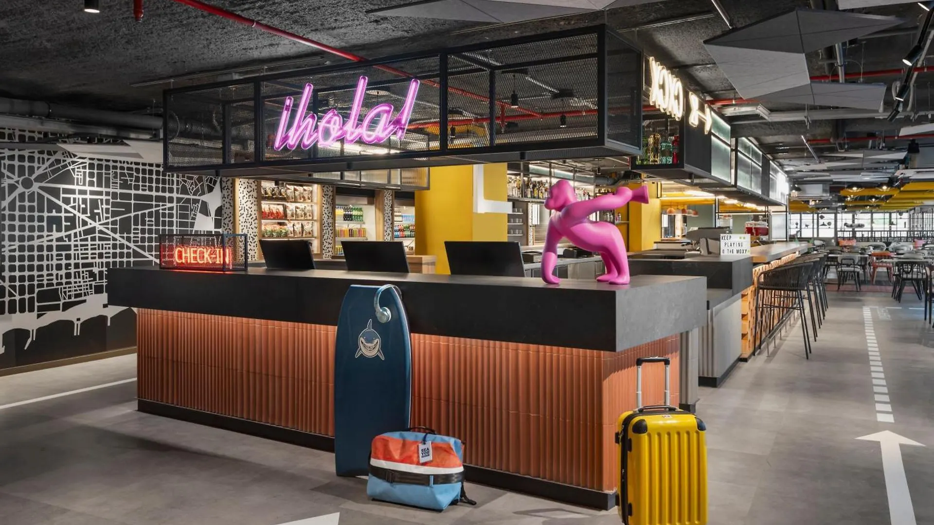 Moxy Barcelona Hotell Spanien